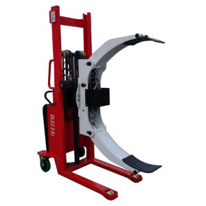 High-quality 250kg 1.5m Semi electric stacker with 360 degree clamp Portable