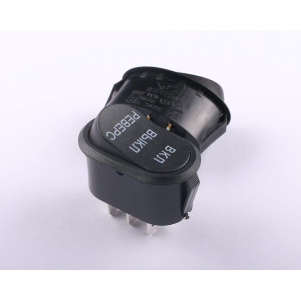 High Temperature Safety Rocker Switch , 6 Pin Rocker Switch 6A 10A 16A 4A 125V