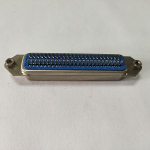 Centronic Solder Pins Female DDK Ribbon Cable Connector With nuts