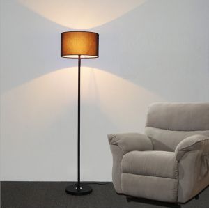 Remote Control LED Fabric Floor Lamp