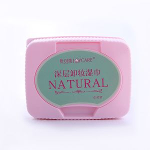 Non Woven Facial Cotton Tissue , Wet Tissue Paper For Oily Face Smooth Texture