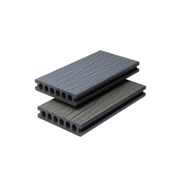 6 Round Hole 138 X 23 Capped Composite Decking Brushing Recycled Plastic Decking