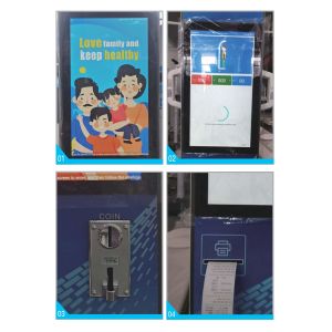 Height Weight Scale Balance with BMI Function Blood Pressure Fat Pulse Machine