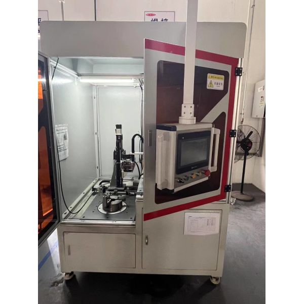 Touchscreen Controlled Laser Stator Welding System with Arbitrary Angle