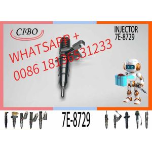China FOR E200B excavator parts 3114 3116 3126 diesel engine fuel injector 127-8205 0R3190 0R-3190 7E8729 7E-8729 on sale