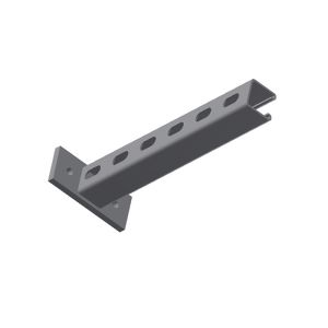 Cheap Carbon Steel Slotted Galvanized Cantilever Arm Brackets for sale