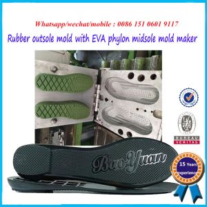 Rust Proof Rubber Shoe Mold Durable EVA Mould Easy To Operate