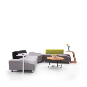 Cheap Classical Custom Shared Workplace Furniture Fabric Office Lobby Collaborative Sofa for sale