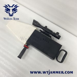 Portable Handheld Anti UAV Drone Jammer WIFI GPS VSWR Over Voltage Over Current