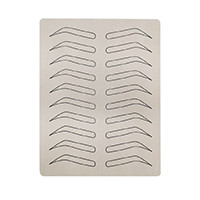 3D Permanent Makeup Practice Skin Silicone Mannequin Head Eyeliner Eyebrow Lips Permanent Makeup