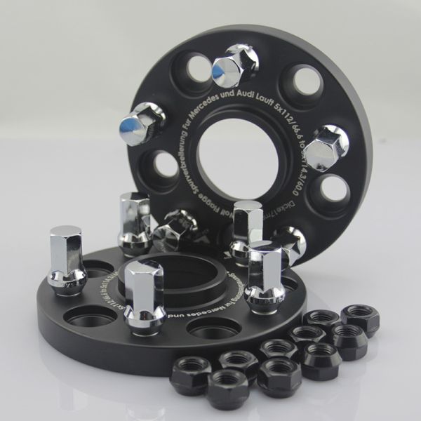 25mm Forged Aluminum Billet Hub Centric Wheel Adapters PCD & Hub Changed 5x130/71.6 to 5x114.3/60.0 For PORSCHE