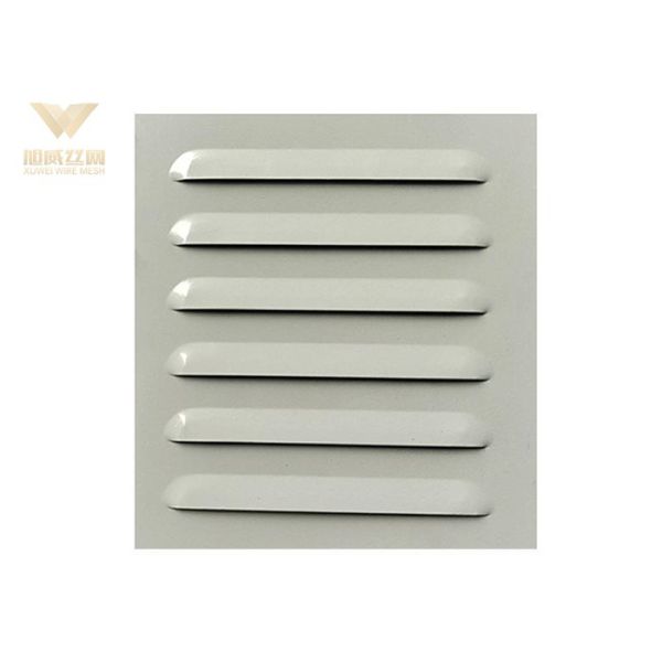 Decorative 304 Stainless Perforated Sheet SS304 Louver Punch Metal Mesh With