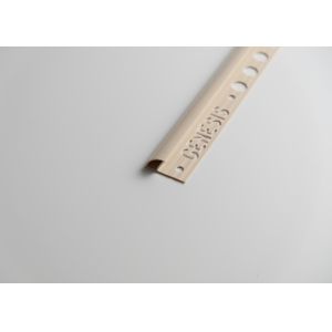 China Polyvinyl Chloride Plastic Corner Trim , Moisture Proof Rigid PVC Trim Profiles on sale