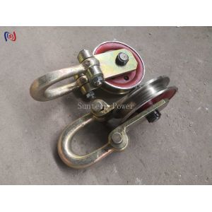 Lifting Point Balance Block 50KN / 80KN Round Cable Chain Hoisting Hooks