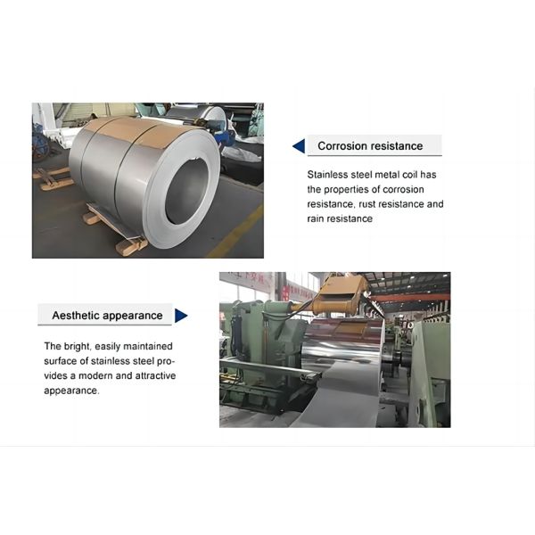 Good Price Cold Rolled Inox Ss Coil 0.5Mm 0.8Mm 1.0Mm 2B Ba 201 304 304L 316 316L 321