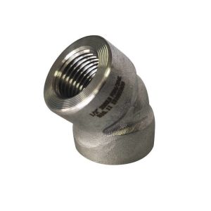 China Class 2000 45D 2000LB 316L Female Threaded Elbow on sale