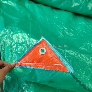 Moisture-Proof Aging Resistant Green PE Tarpaulin for Covering Items in Medium