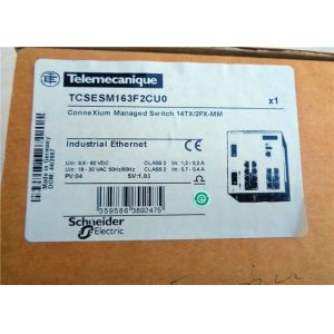 Schneider Electric Industrial Ethernet Switch tcsesm 163f2cu0 16 Port UTP Fiber