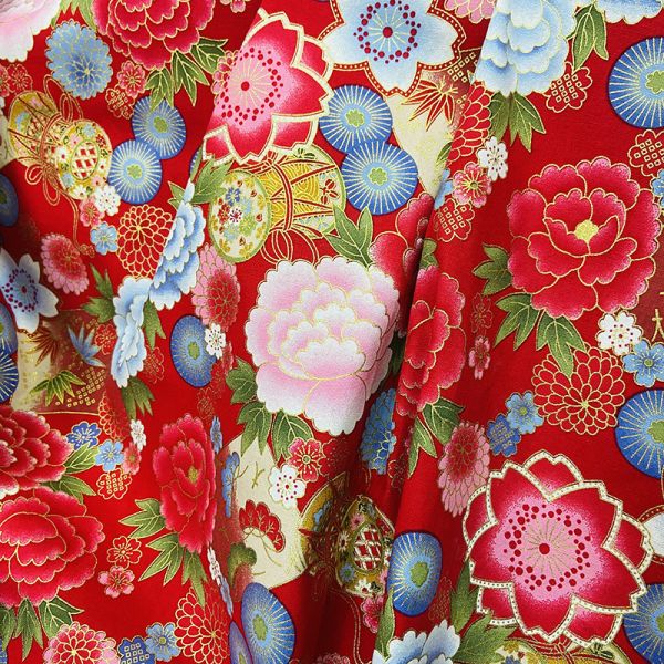 OEM Bronzed Print Christmas Twill Cotton Fabric For Decorate Clothes