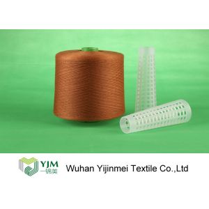 1.33Dx38mm Colored Dyed Polyester Yarn Ring Spun Sewing Thread 602 / 603