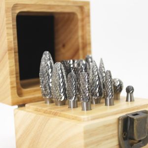 Carbide Rotary Burr Set For Grinding Polishing Shaping And Deburring