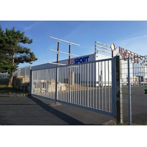 HGMT Double Welded H2.2m Metal Garden Fence Gate