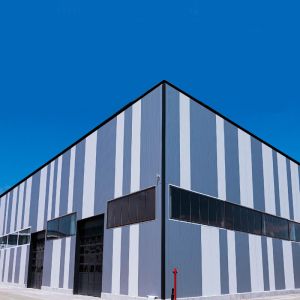 Q235B Q355B Steel Structure Warehouse Building Sandwich Panel Construction