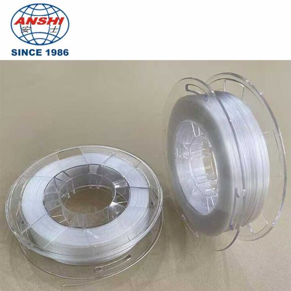 G657B3 FTTH Invisible transparent cable 0.9mm with PVC sheath installation Indoor fiber optic bare optical cable