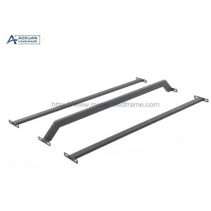 Metal Flat And Curved Bed Middle Support Beam , Bed Frame Middle Support Bar
