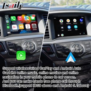 Pathfinder CarPlay Interface included Android Auto, YouTube, Bluetooth work for