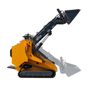 Easy Hightop Mini Skid Steer Loader With 0.2m3 Bucket Capacity And 1535mm Max