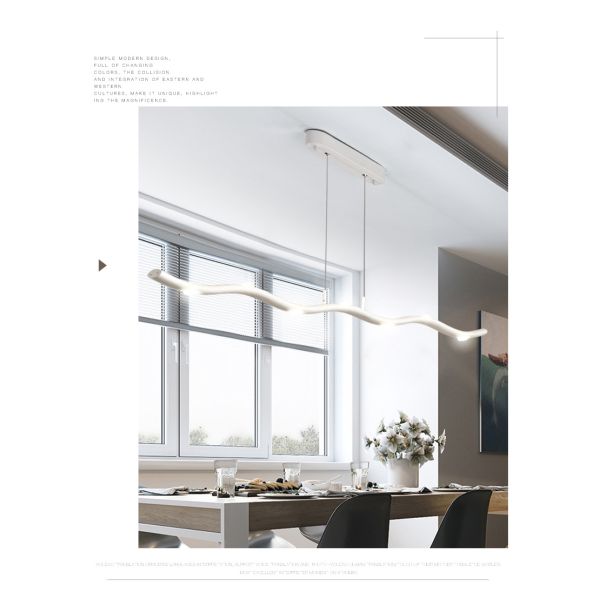 Postmodernism industrial chandelier Antlers chandelier Simple novelty long chandelier(WH-MI-224)