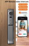 Luxurious facial recognition lock with high-quality visual intercom and real