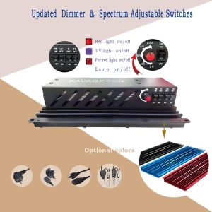 Small Grow Tent 60x60x140cm Full Planting Kits Samsung LM301H UV IR 120W LED