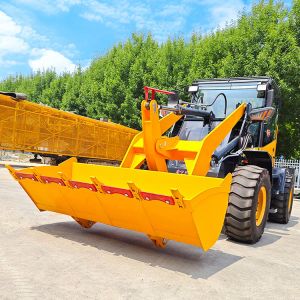 Hot Sale Construction Machine Mini Loader Diesel 4WD Tractor with Front Loader