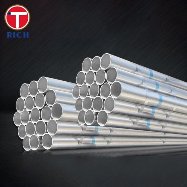 EN10296-1 Mechanical Steel Tube ERW Hot Rolled Hot Deep Galvanizing Welded Steel Tube