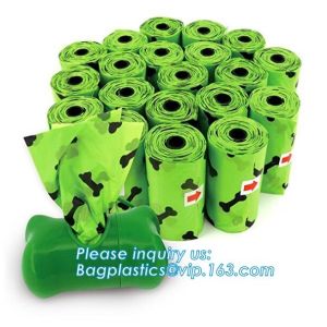 Biodegradable Compostable Scented High Quality HDPE Plastic Baby Nappy Sacks