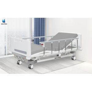 Silent Operation Manual Mechanisms Medical Bed Backrest Leg Rest And Height Adjustments