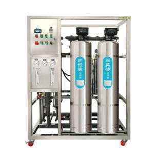 China 500LPH Stainless Steel RO Water Treatment System with 4-Stage Filtration on sale