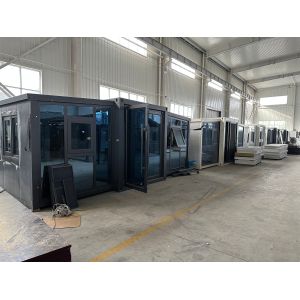 Sandwich Panel House Uniquely Designed Prefab Steel Expandable Container Home