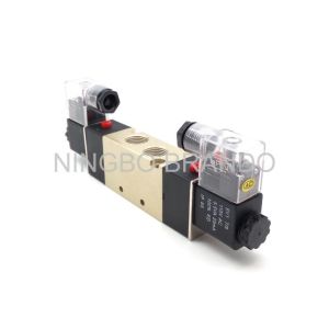China 3/8 Port Size Pneumatic Cylinder Valve Double head Double position Close Type on sale