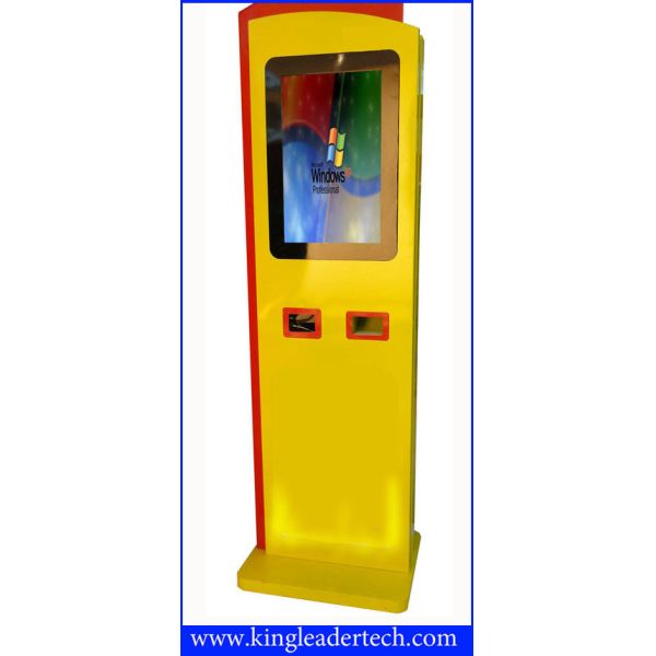 Wireless Multifunction Digital Advertising Kiosk TFT LCD Display With Android