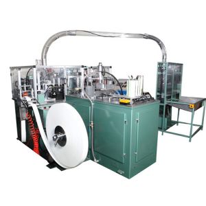 China High Speed Disposable Ice Cream Cup Making Machine Line With PLC Control And Hot Air System on sale China High Speed Disposable Ice Cream Cup Making Machine Line With PLC Control And Hot Air System on sale