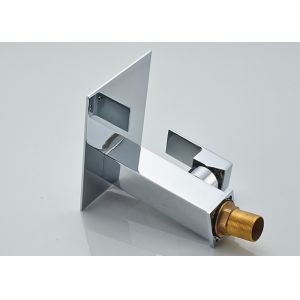 Chrome Finished Bathroom Basin Faucets LED Color Sensor Basin Mixer Tap ROVATE