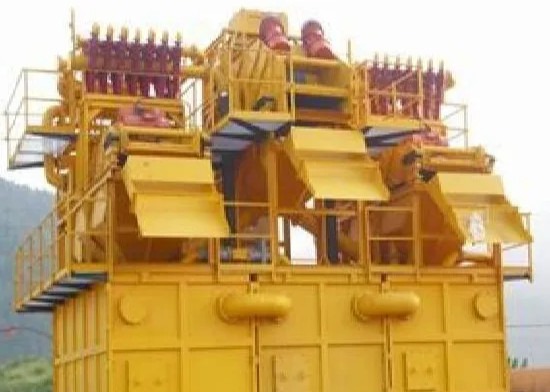 Quality Diesel Engine Mud Desander With Mud Tank and Handrail wholesale