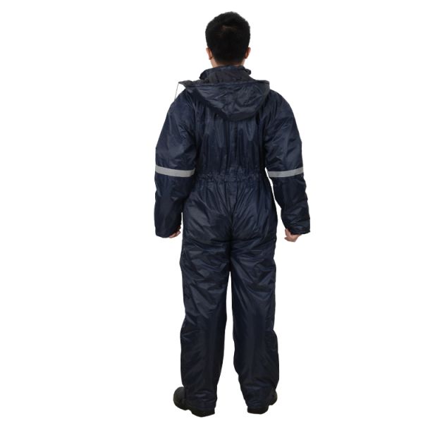 24mm Thickness Cotton Padded Winter Rain Coverall for Tough Working Environments