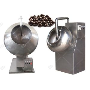 SS304 Automatic Chocolate Polishing Coating Machine Diameter 40-150 Cm