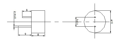 40khz 58khz Waterproof Ultrasonic Transducer Sealed Close Type 10mm 12mm 16mm