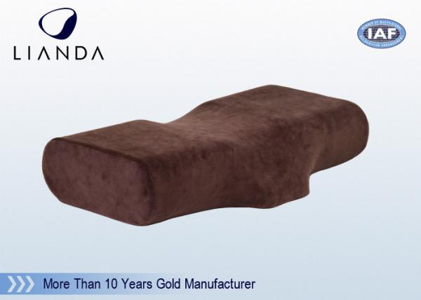 Quality High Density Cervical Memory Foam Pillow Standard Size ROHS / TUV OEM wholesale