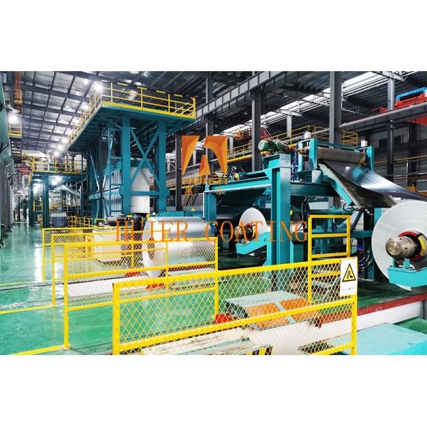 Quality Advanced Technology Electrostatic Painting Line For Fast And Uniform Coating Of Continuous Plane / Coil wholesale